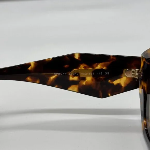 NEW PR07YS VAU6S1 PRADA HONEY HAVANA WOMEN PRADA SUNGLASSES SPR 07Y